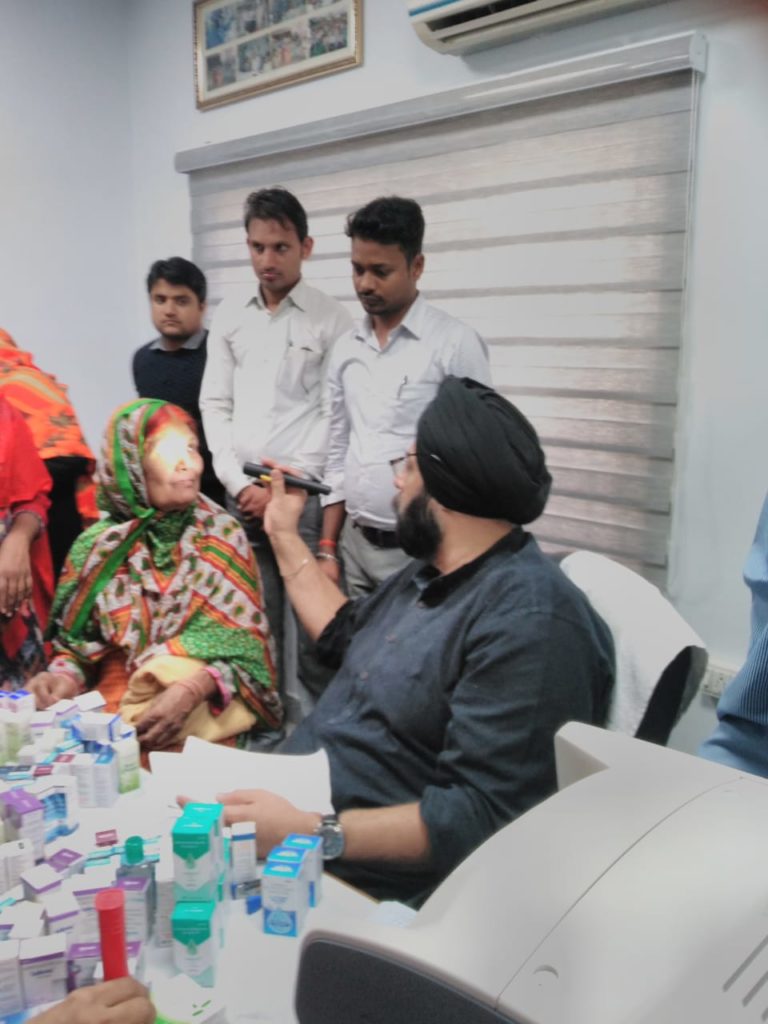 Annual free medical camp Best Eye Hospital in Bhopal Eye Surgeon in Bhopal Eye Care in Bhopal